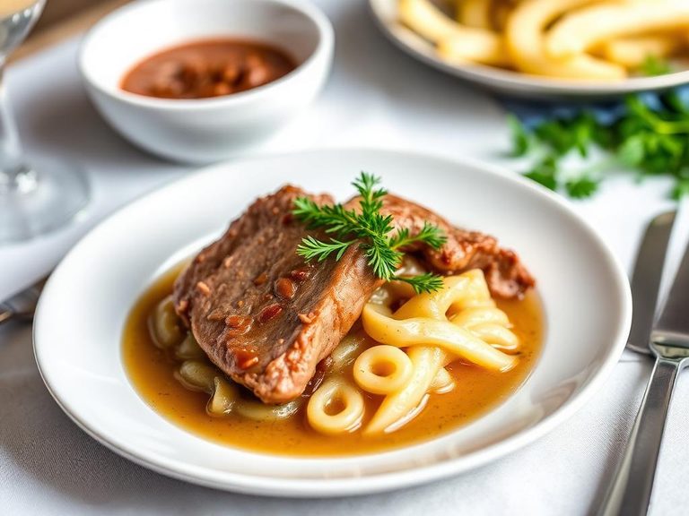 Ris de Veau à la Financière (French)