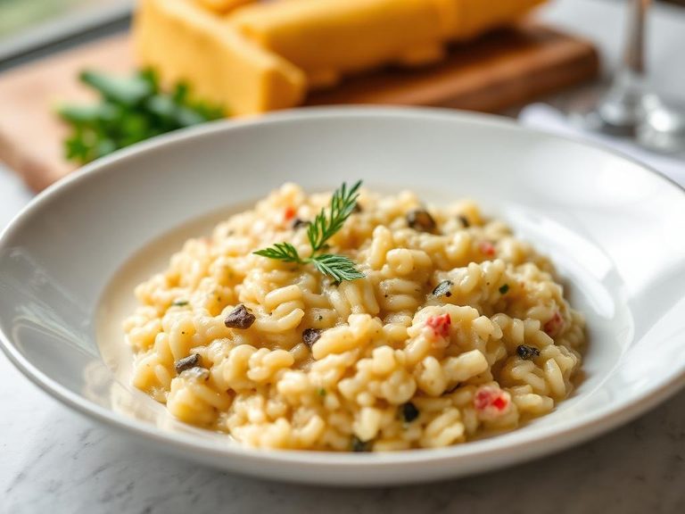 Risotto (Italian creamy rice dish)