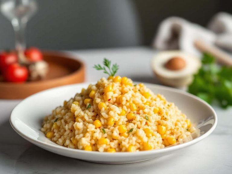 Risotto with Corn