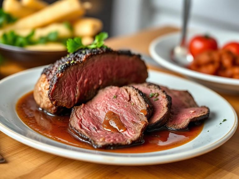 Roast Beef with Jus