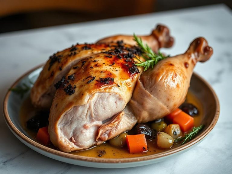 Roast Capon with Herbs