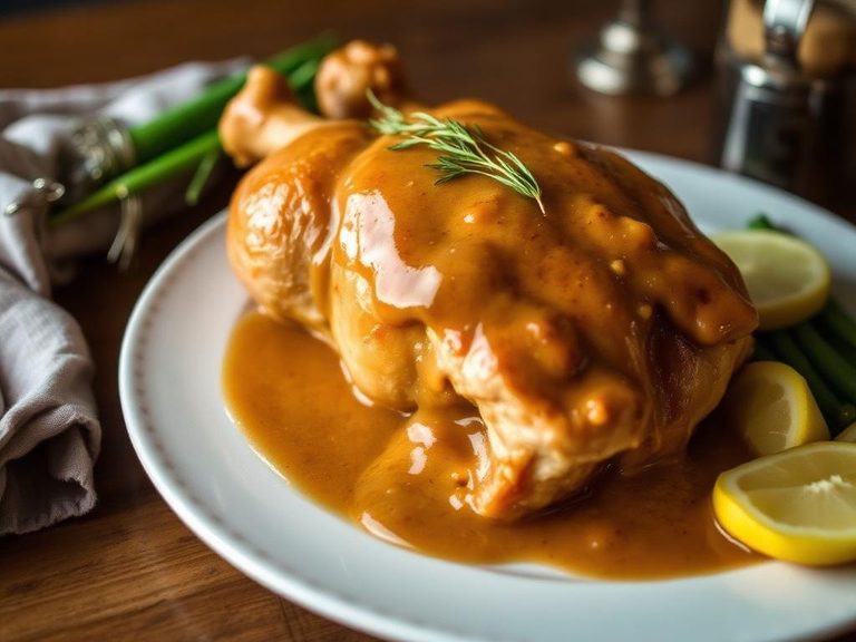 Roast Chicken with Gravy