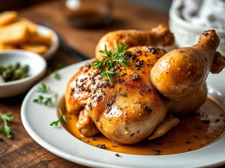 Roast Chicken with Herbs