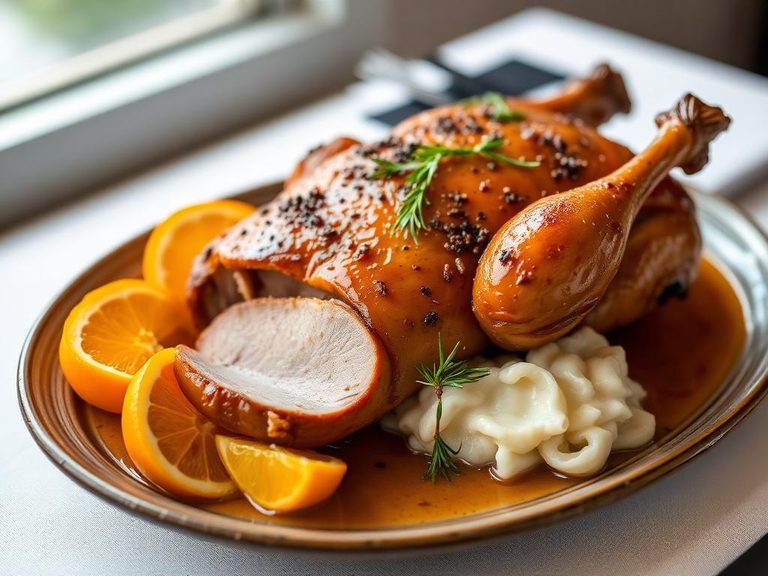 Roast Duck à l'Orange