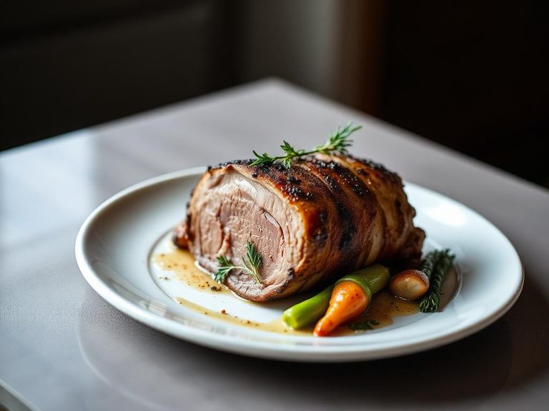 Roast Loin of Veal