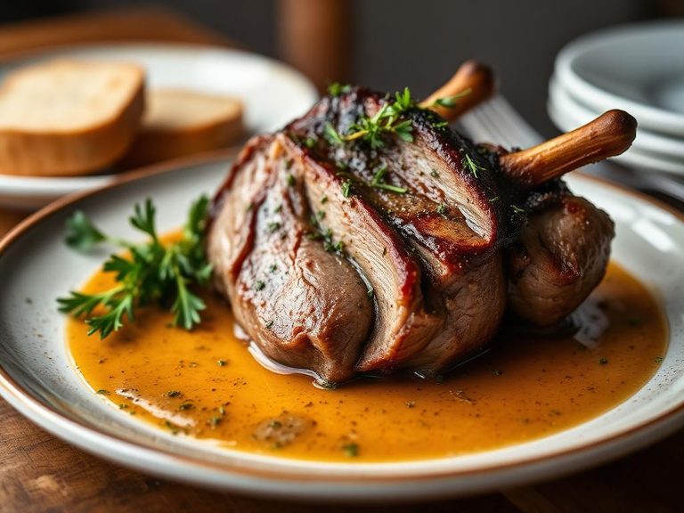Roast Veal with Herbs