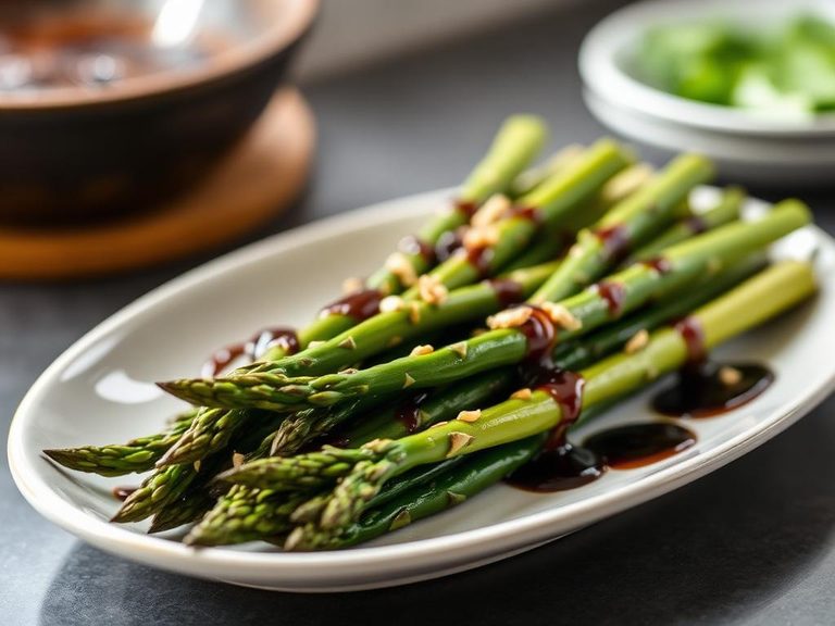 Roasted Asparagus with Balsamic Glaze