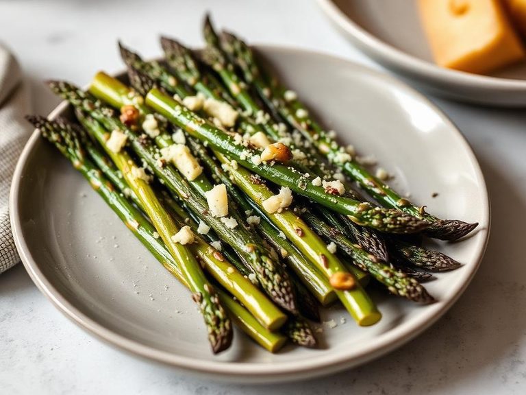 Roasted Asparagus with Parmesan