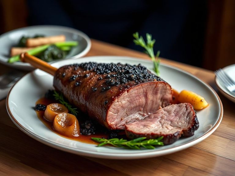 Roasted Bear Loin