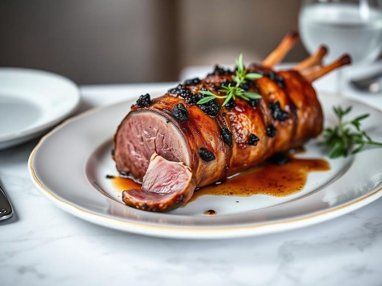 Roasted Caribou Loin