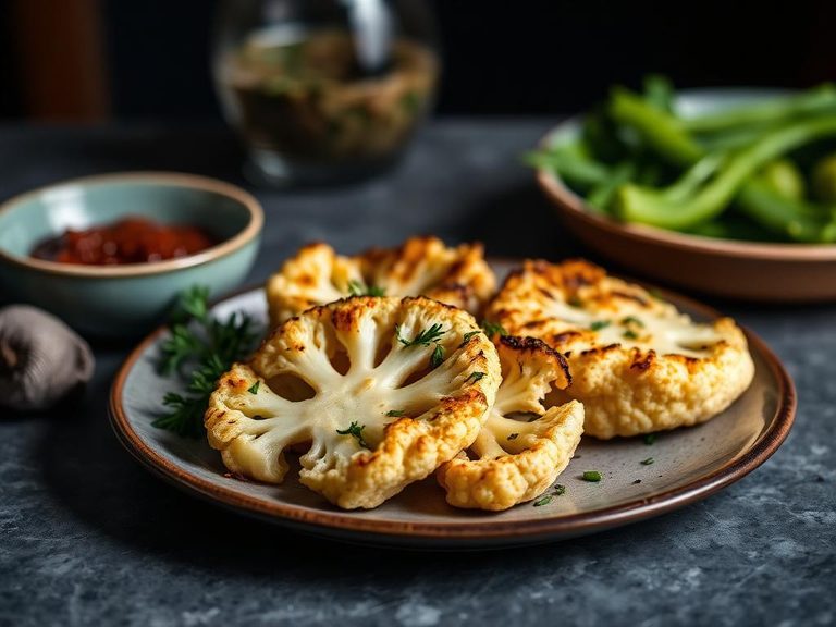 Roasted Cauliflower Steaks
