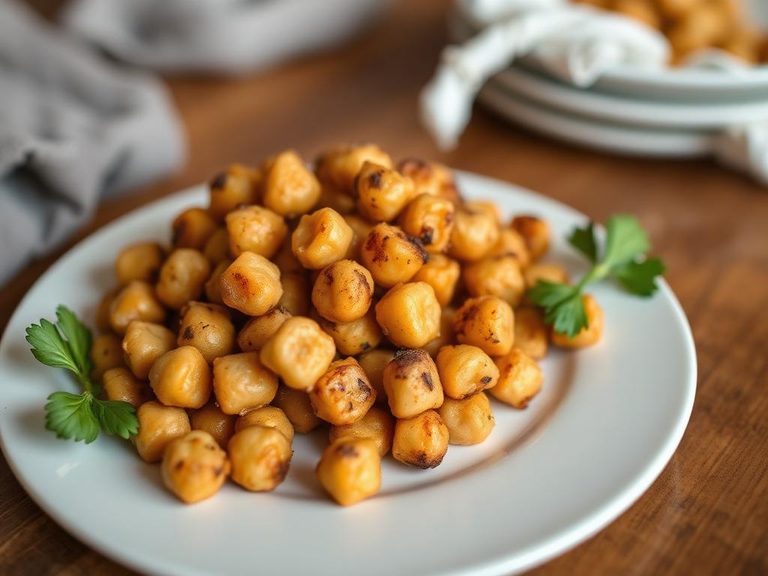 Roasted Chickpea Snacks