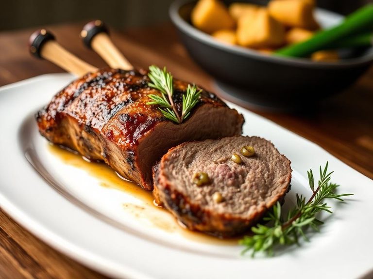 Roasted Lamb Loin