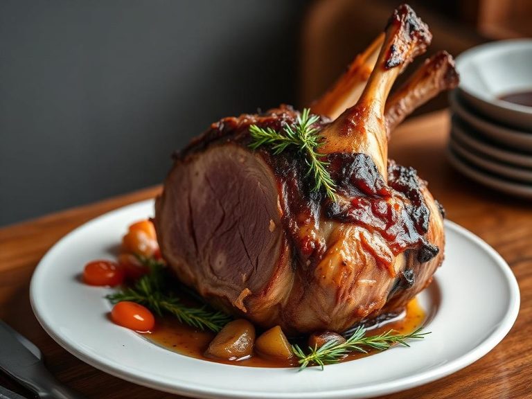 Roasted Leg of Lamb