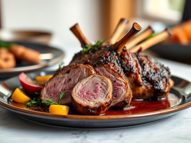 Roasted Loin of Lamb