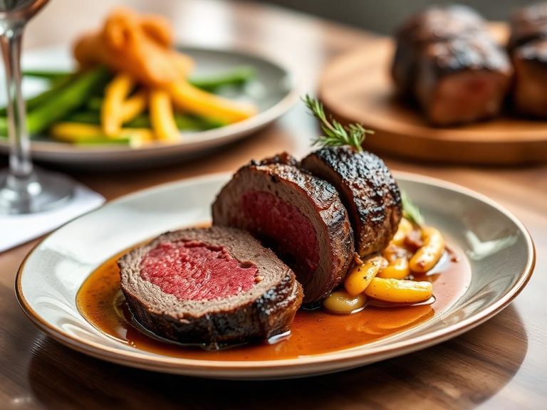 Roasted Moose Tenderloin