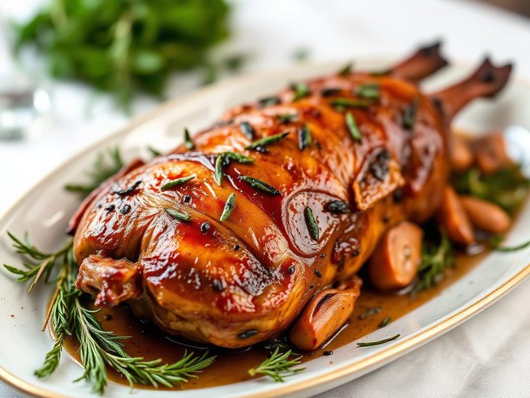 Roasted Pheasant with Herbs
