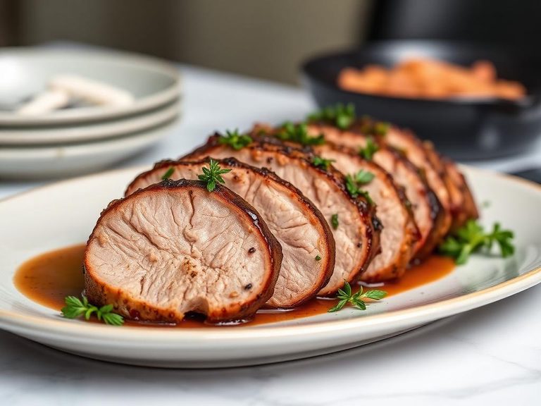 Roasted Pork Tenderloin with Herbs