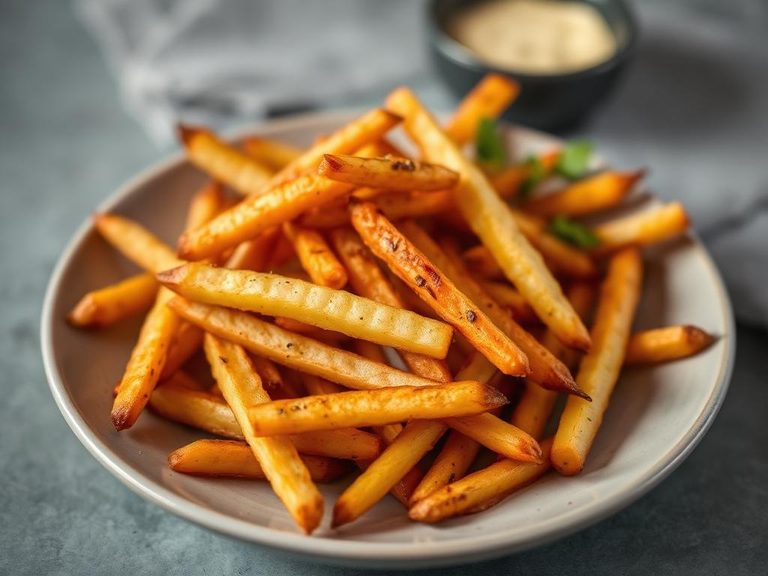 Roasted rutabaga fries