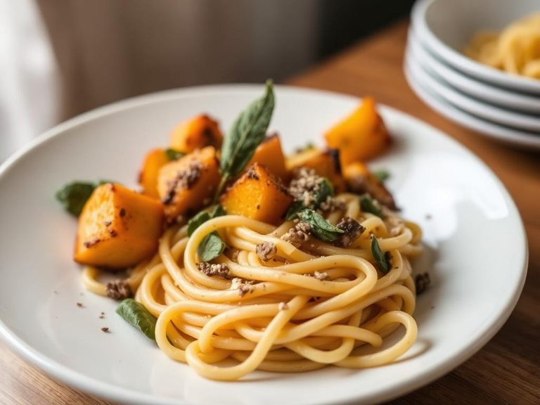 Roasted Squash and Sage Pasta