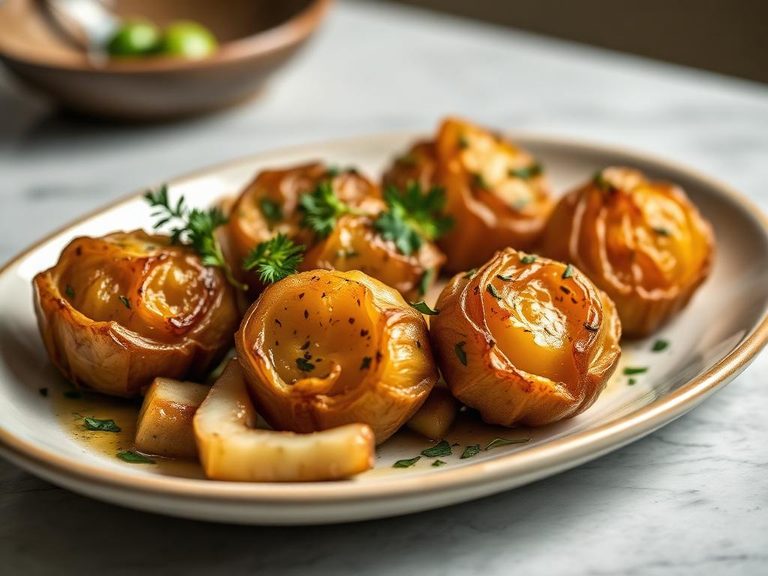 Roasted Sunchokes with Herbs