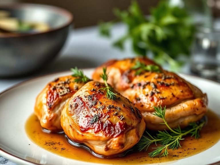 Roasted Turkey Thighs with Herbs