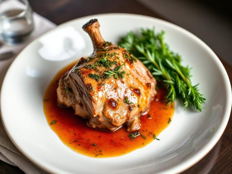 Roasted Veal with Herbs