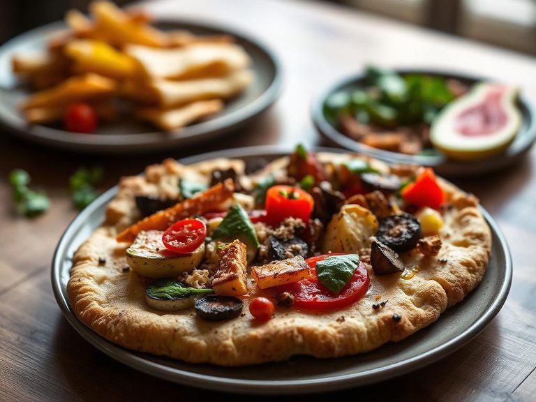 Roasted Vegetable Flatbread