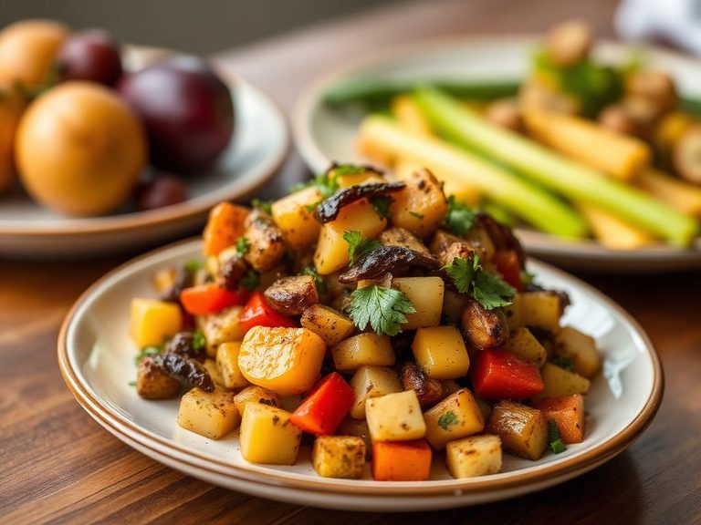 Roasted Vegetable Topping
