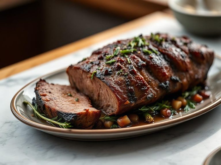 Roasted Wild Boar with Herbs