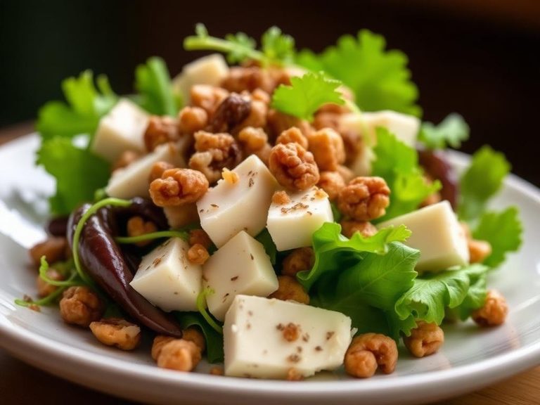 Roquefort and Walnut Salad