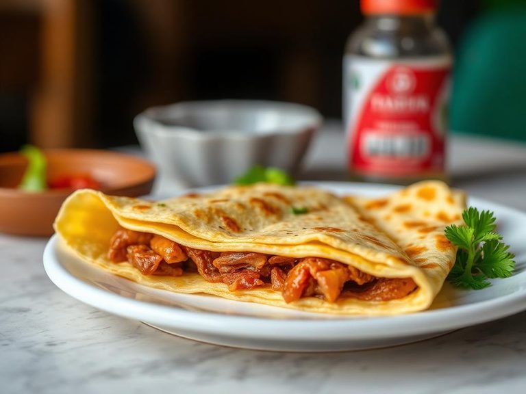 Roti john (Malaysian/Singaporean meat omelette crepe)