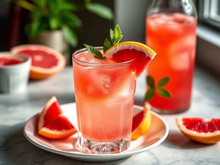 Ruby Red Grapefruit Soda