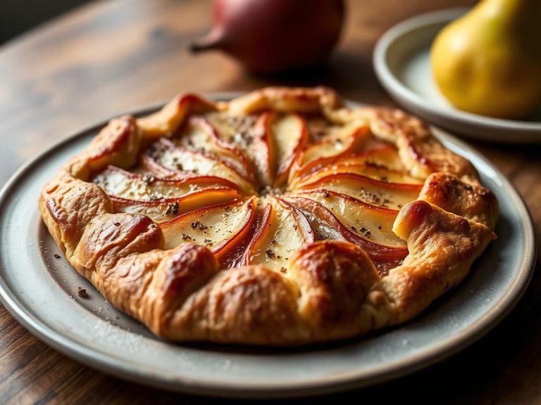Rustic Pear Galette