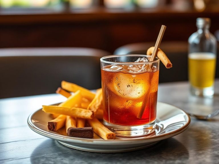 Rusty Nail 'on the rocks'