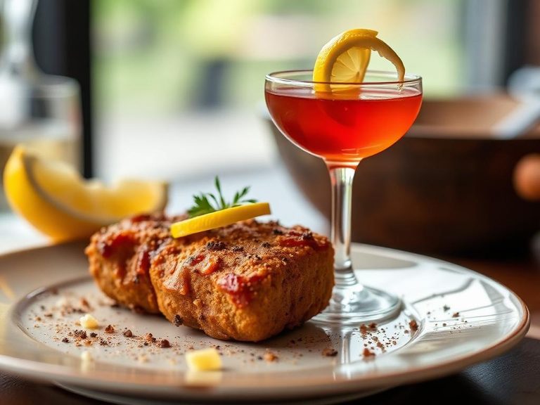 Rusty Nail with a lemon twist