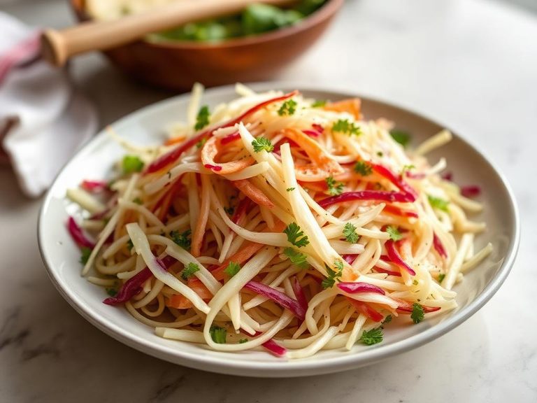 Rutabaga Slaw (shredded raw in salads)