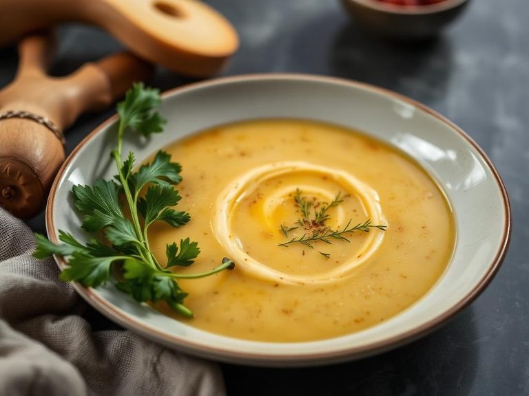 Rutabaga Soup (like Scandinavian 'Rotmos')