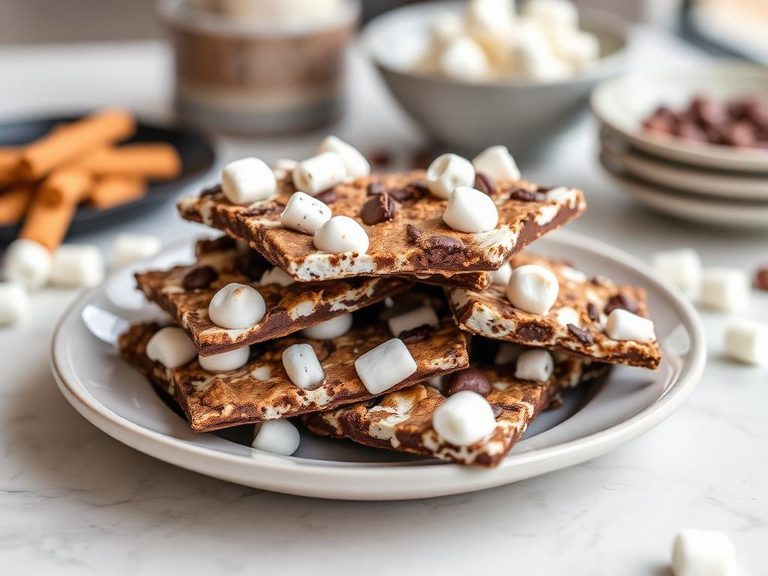 S'mores Cookie Bark