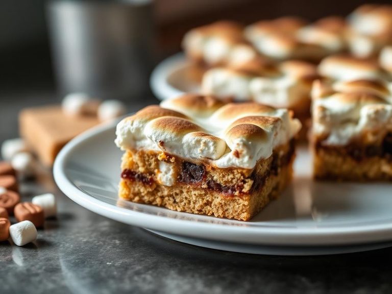 S'mores Cookie Bars