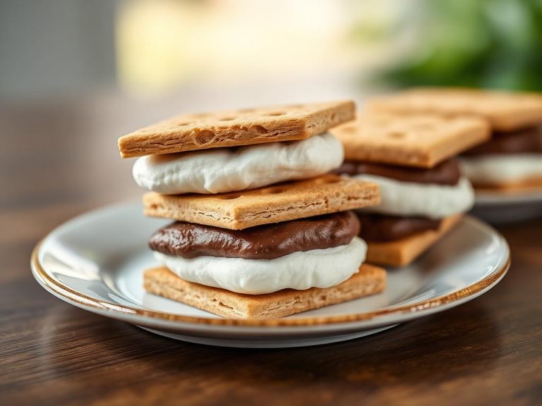 S'mores (with graham cracker variant)