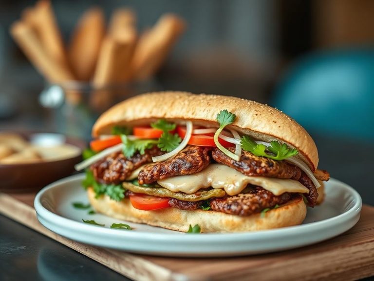 Sabich sandwich (Israeli street food)