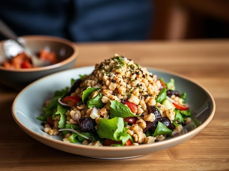 Salad and grain bowl topping