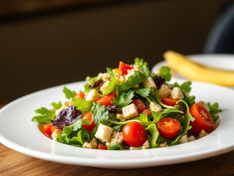 Salad (especially Cobb or garden salad)