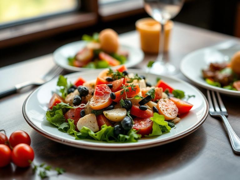 Salad Niçoise (as a base)