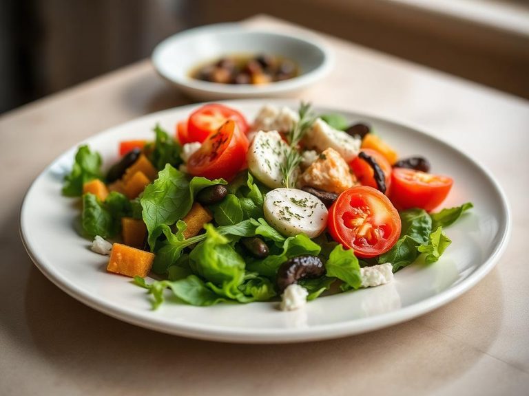 Salad Niçoise (as a protein option in some variations)