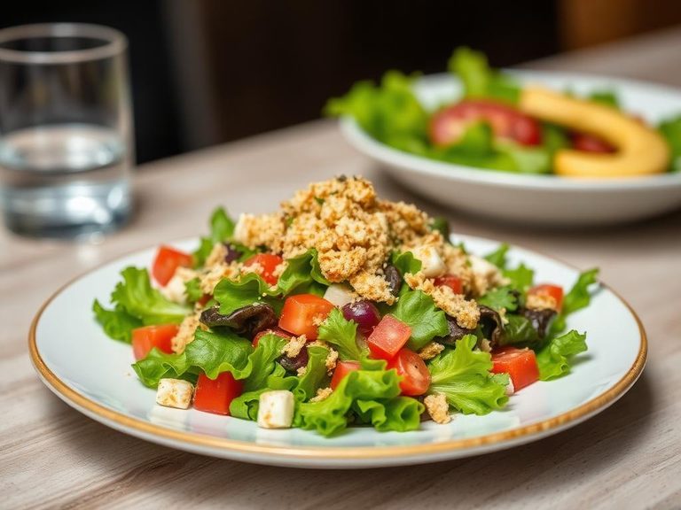 Salad topper for added crunch