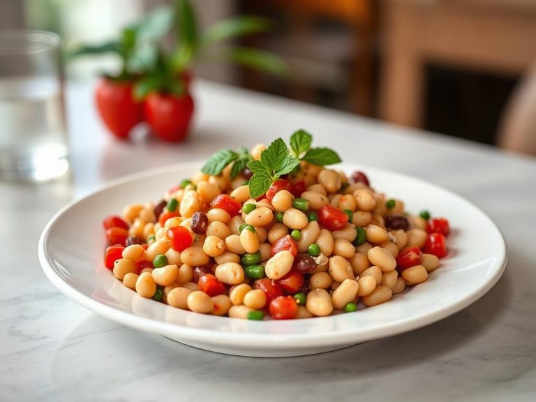 Salada de Feijão (Bean salad)