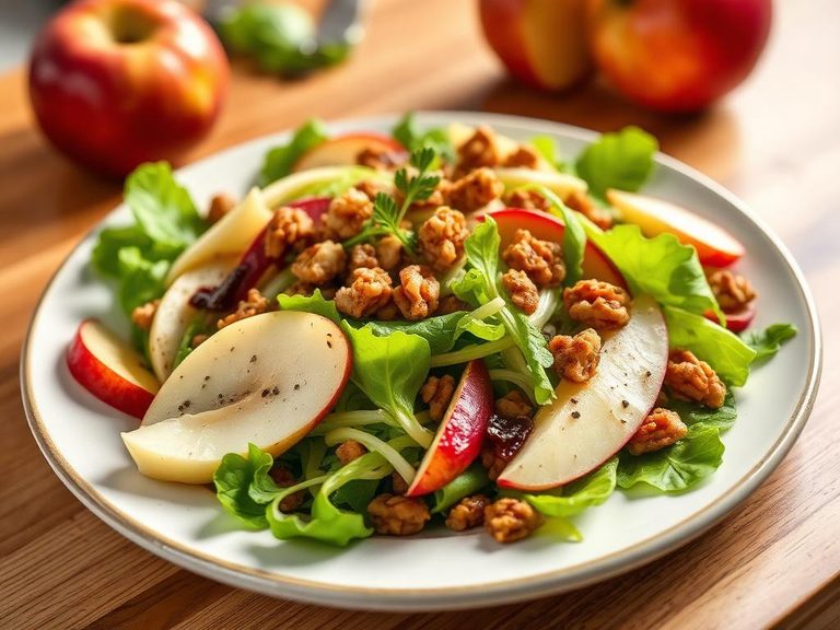 Salade d'endives aux pommes