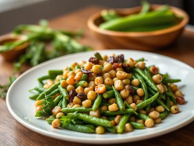 Salade de haricots